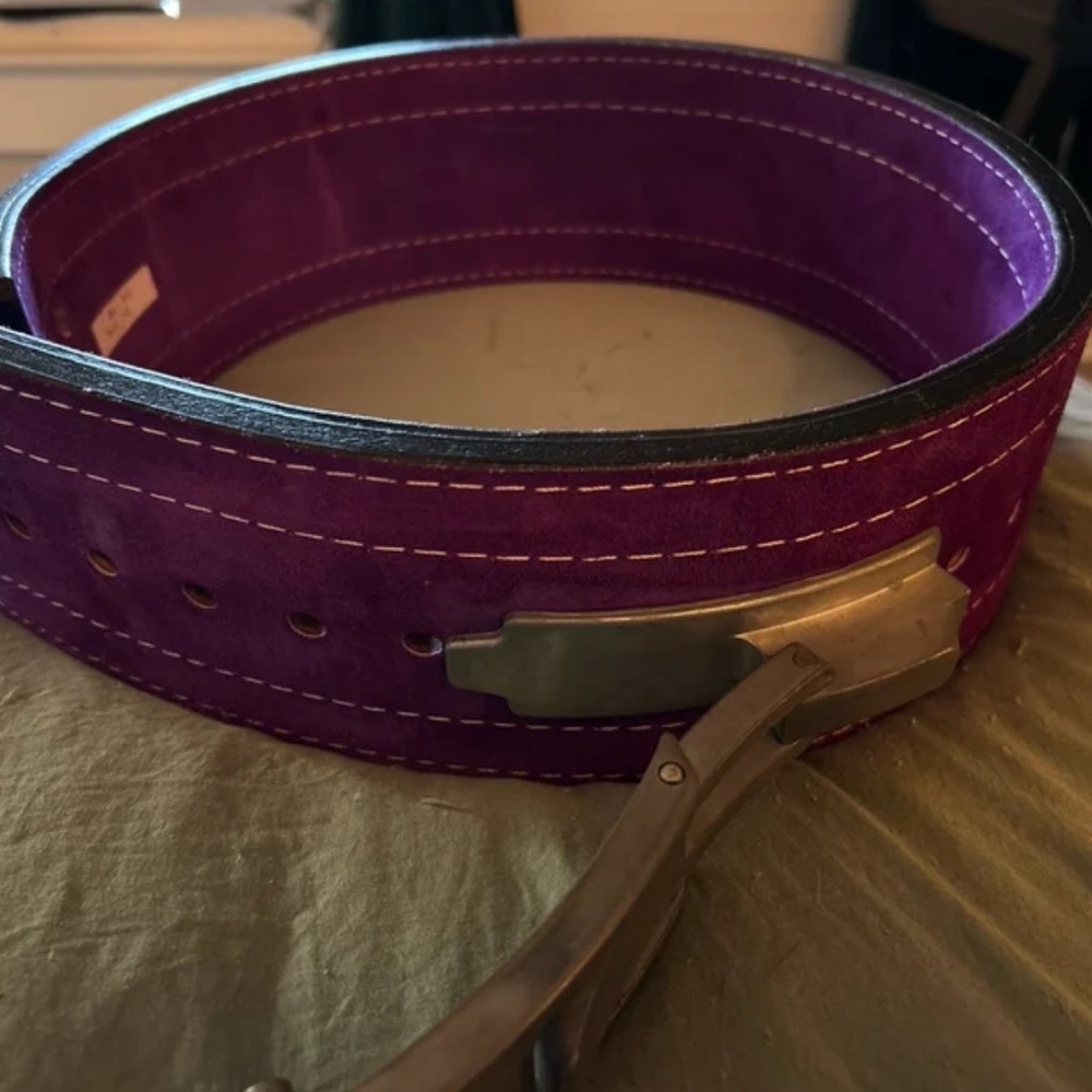 Purple Inzer 13mm Forever Lever Belt - Size Medium
